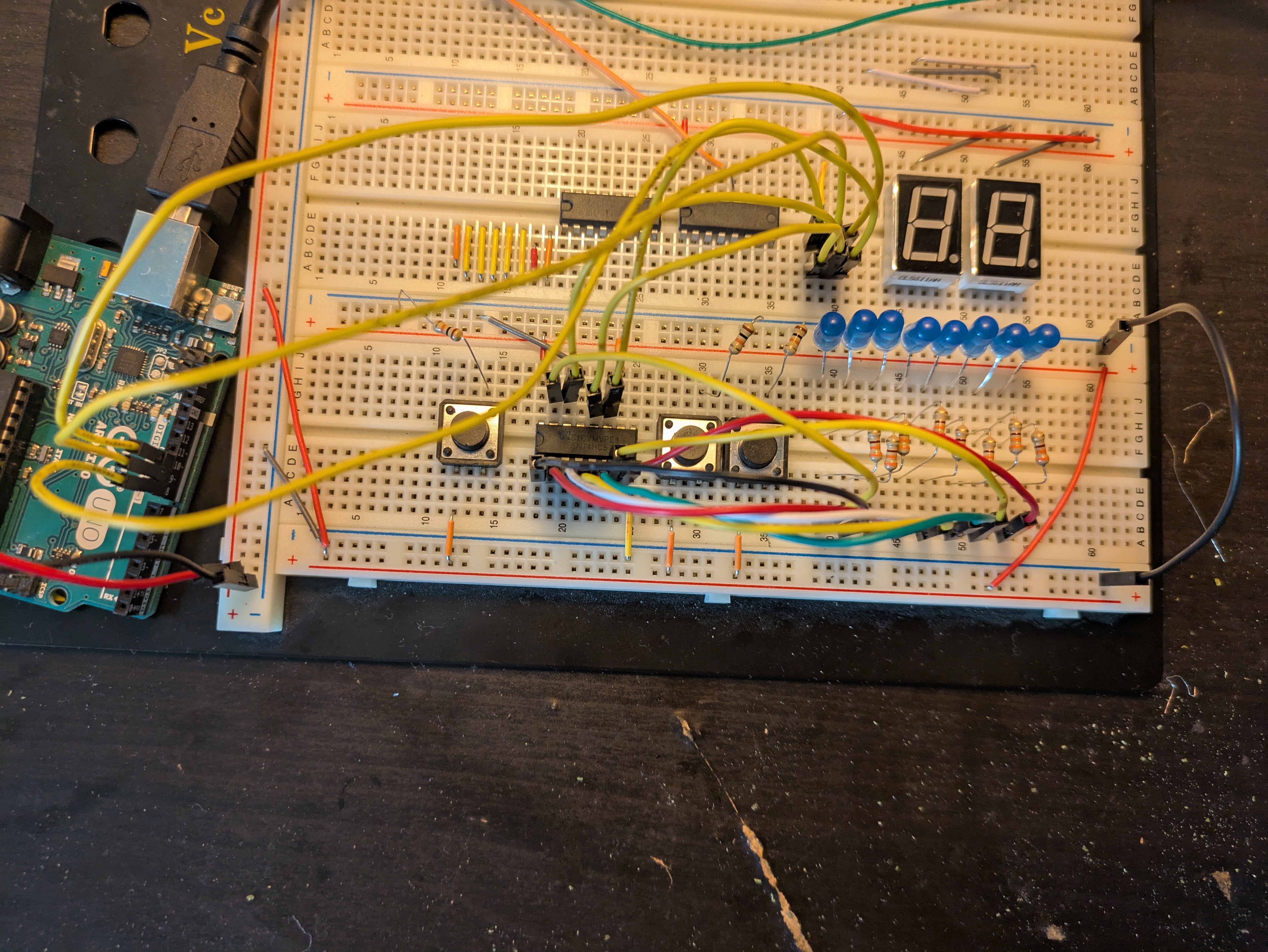 Shift Register LED Control