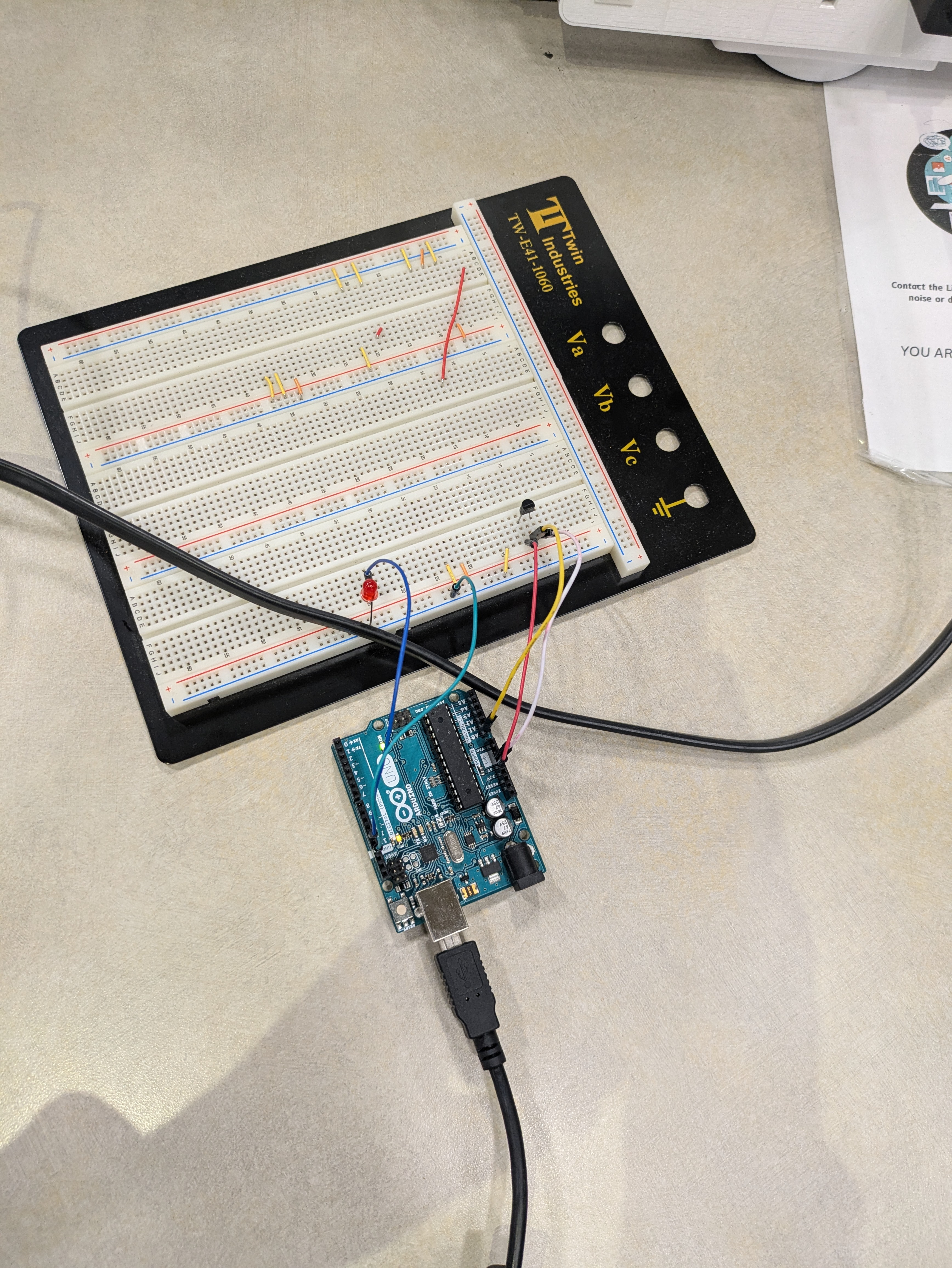 Arduino Temperature Sensor